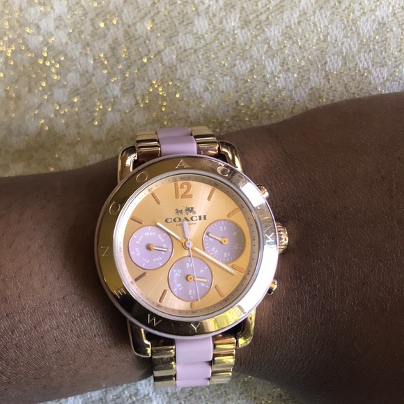 Rose Gold Coach Watch - Picture 4 of 5